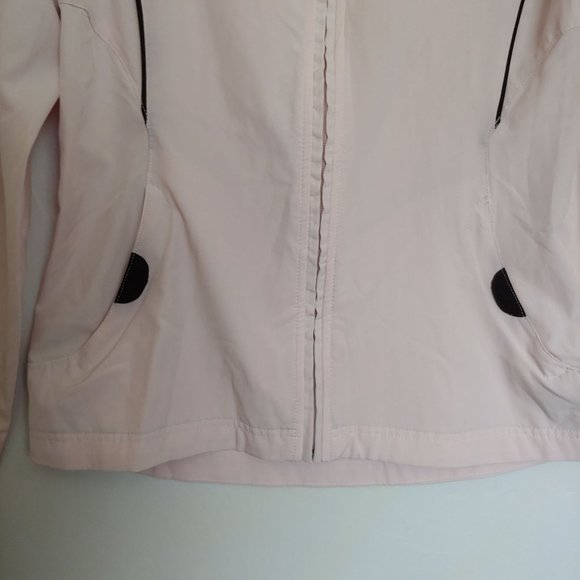 Nordictrack womens pale pink long sleeve zip athletic jacket size medium - Picture 4 of 12